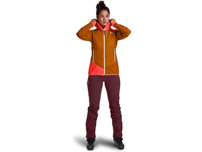 ORTOVOX Damen Funktionsjacke SW COL BECCHEI HYBRID JKT W Braun