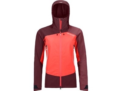 ORTOVOX Damen Bergsport Softshelljacke "Westalpen" Rot