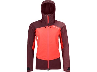 ORTOVOX Damen Bergsport Softshelljacke "Westalpen" Rot