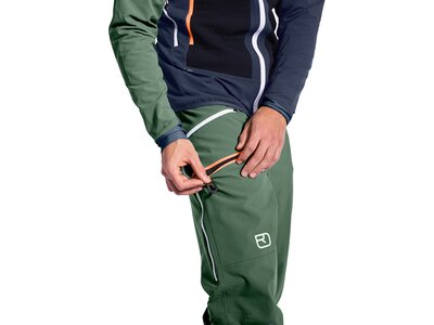 ORTOVOX Herren Skitourenhose "Bacun Pants Long M" Grün