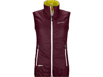 ORTOVOX Damen Weste SWISSWOOL PIZ GRISCH Rot