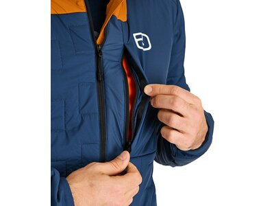 ORTOVOX Herren Funktionsjacke SWISSWOOL PIZ SEGNAS JACKET M Blau