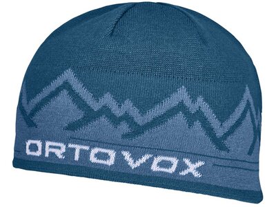 ORTOVOX Herren PEAK BEANIE Blau