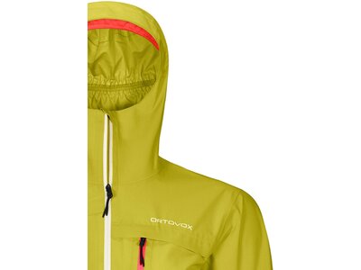 ORTOVOX Damen Regenjacke 2.5L CIVETTA JACKET W Gelb