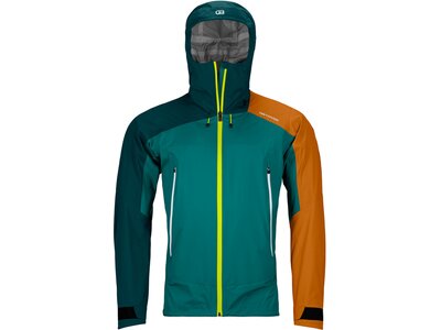 ORTOVOX Herren Bergsport Hochtouren-Jacke "Westalpen 3 L Light" Grün