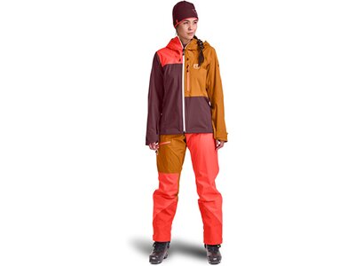 ORTOVOX Damen Funktionsjacke 3L ORTLER JACKET W Rot