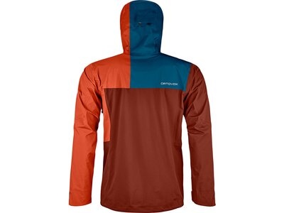 ORTOVOX Herren Funktionsjacke 3L ORTLER JACKET M Orange