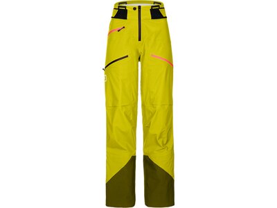 ORTOVOX Damen Hose 3L DEEP SHELL PANTS W Gelb