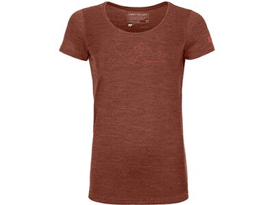 ORTOVOX Damen Unterhemd 150 COOL MOUNTAIN FACE TS W Orange