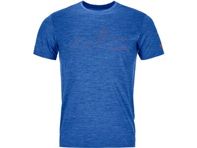 ORTOVOX Herren Unterhemd 150 COOL MOUNTAIN FACE TS M Blau