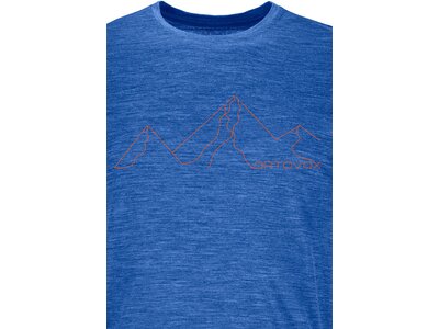 ORTOVOX Herren Unterhemd 150 COOL MOUNTAIN FACE TS M Blau
