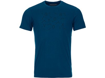 ORTOVOX Herren Unterhemd 150 COOL LOST TS M Blau