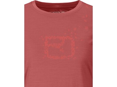 ORTOVOX Damen Unterhemd 150 COOL LEAVES TS W Pink