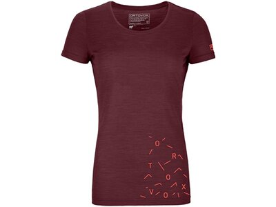 ORTOVOX Damen Unterhemd 150 COOL LOST TS W Rot