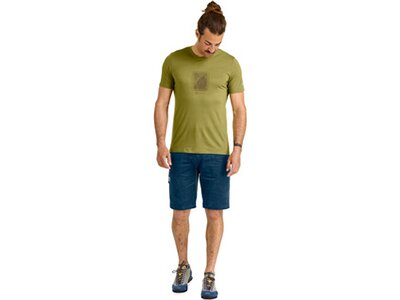 ORTOVOX Herren Unterhose 120 COOL TEC MTN CUT TS M Grün