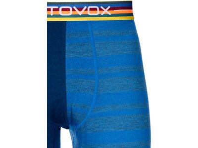 ORTOVOX Herren Unterhose 185 ROCK'N'WOOL SHORT PANTS M Blau