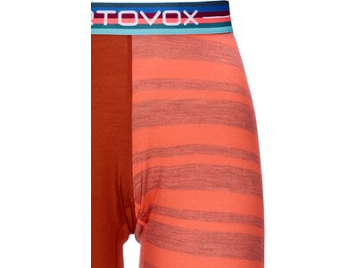 ORTOVOX Damen Unterhose 185 ROCK'N'WOOL SHORT PANTS W Blau