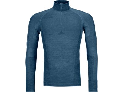 ORTOVOX Herren Unterhemd 230 COMPETITION ZIP NECK M Blau