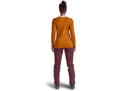 ORTOVOX Damen Shirt 185 MERINO TANGRAM LS W Braun