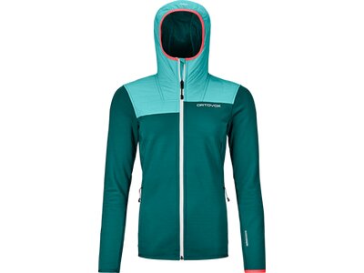 ORTOVOX Damen Unterjacke FLEECE PLUS HOODY W Grün