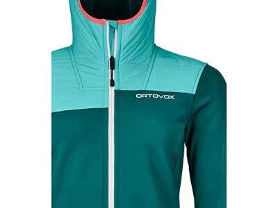 ORTOVOX Damen Unterjacke FLEECE PLUS HOODY W Grün