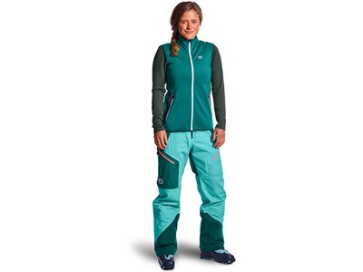 ORTOVOX Damen Unterjacke FLEECE VEST W Grau