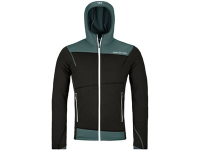 ORTOVOX Herren Unterjacke FLEECE LIGHT HOODY M Schwarz