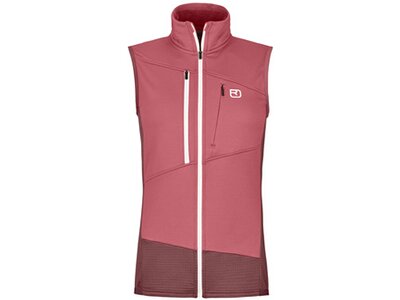 ORTOVOX Damen Unterjacke FLEECE GRID VEST W Lila