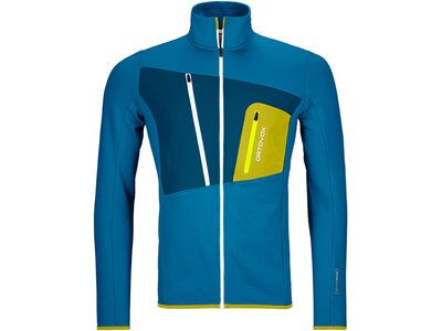 ORTOVOX Herren Fleecejacke "Grid" Blau