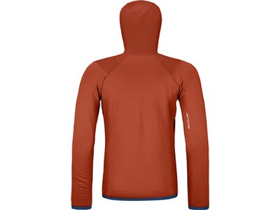 ORTOVOX Herren Unterjacke FLEECE GRID HOODY M Orange
