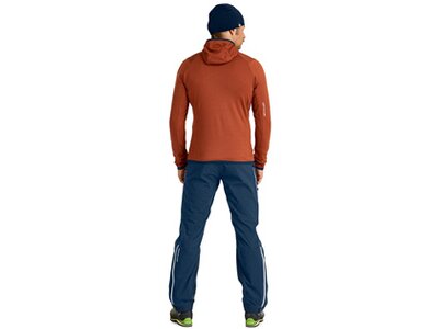 ORTOVOX Herren Unterjacke FLEECE GRID HOODY M Orange