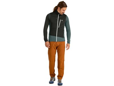 ORTOVOX Herren Unterjacke FLEECE GRID VEST M Grau