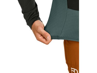 ORTOVOX Herren Unterjacke FLEECE GRID VEST M Grau