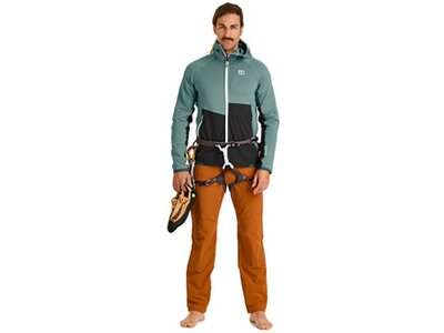 ORTOVOX Herren Unterhemd FLEECE RIB HOODY M Grün