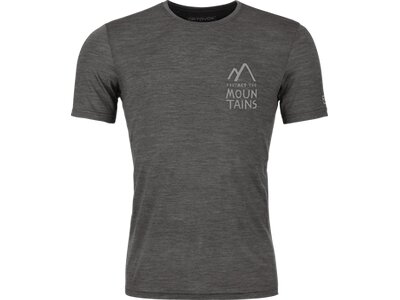 ORTOVOX Herren Shirt 120 COOL TEC MTN DUO TS M Schwarz