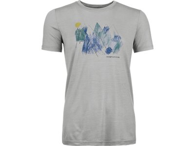 ORTOVOX Damen Shirt 140 COOL MTN PLAYGROUND TS W Grau