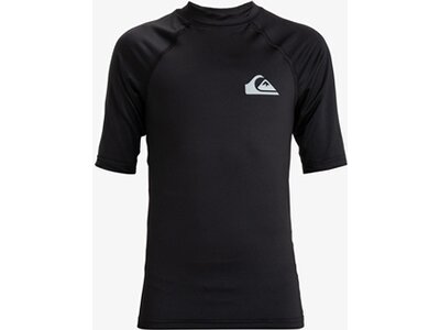 QUIKSILVER Kinder Shirt UPF50 SS Youth SFSH Schwarz