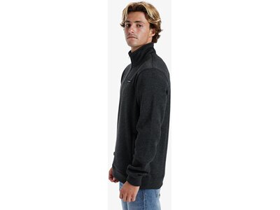 QUIKSILVER Herren Unterjacke KELLER 1/4 ZIP OTLR Schwarz