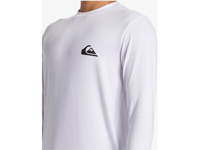 QUIKSILVER Herren Shirt Surf Tee LS SFSH Weiß