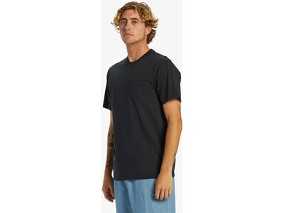 QUIKSILVER Herren Shirt SALTWATER PKT TEES Schwarz