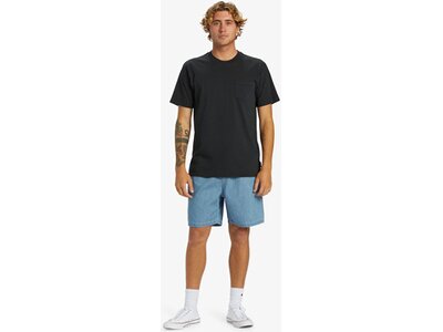 QUIKSILVER Herren Shirt SALTWATER PKT TEES Schwarz