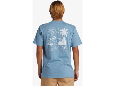 QUIKSILVER Herren Shirt TROPICAL BREEZE TEES Blau