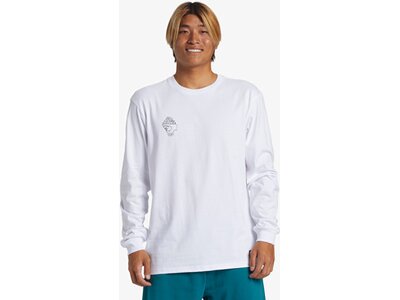 QUIKSILVER Herren Shirt ALEX KOPPS LS C TEES Weiß