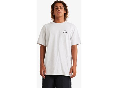 QUIKSILVER Herren Shirt QS DNA BUBBLE L TEES Grau