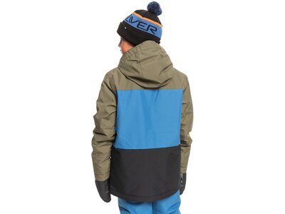 QUIKSILVER Kinder Funktionsjacke SIDE HIT YTH B SNJT Grün