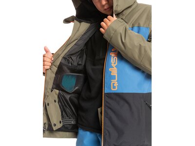 QUIKSILVER Kinder Funktionsjacke SIDE HIT YTH B SNJT Grün