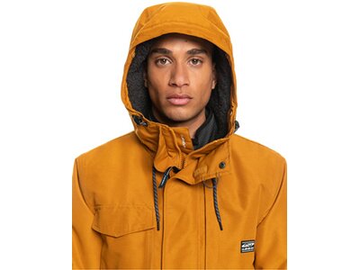 QUIKSILVER Herren Mantel FERRIS Y OTLR Braun