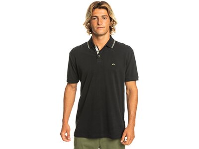 QUIKSILVER Herren Polo LOIA M KTTP Schwarz