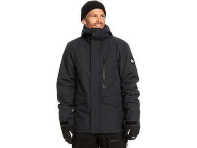 QUIKSILVER Herren Funktionsjacke MISSION SOLI Schwarz