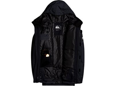 QUIKSILVER Herren Funktionsjacke MISSION SOLI Schwarz